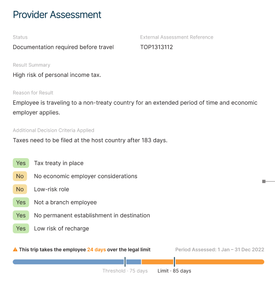 Provider Assessments