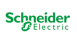 A logo of Schneider Electric