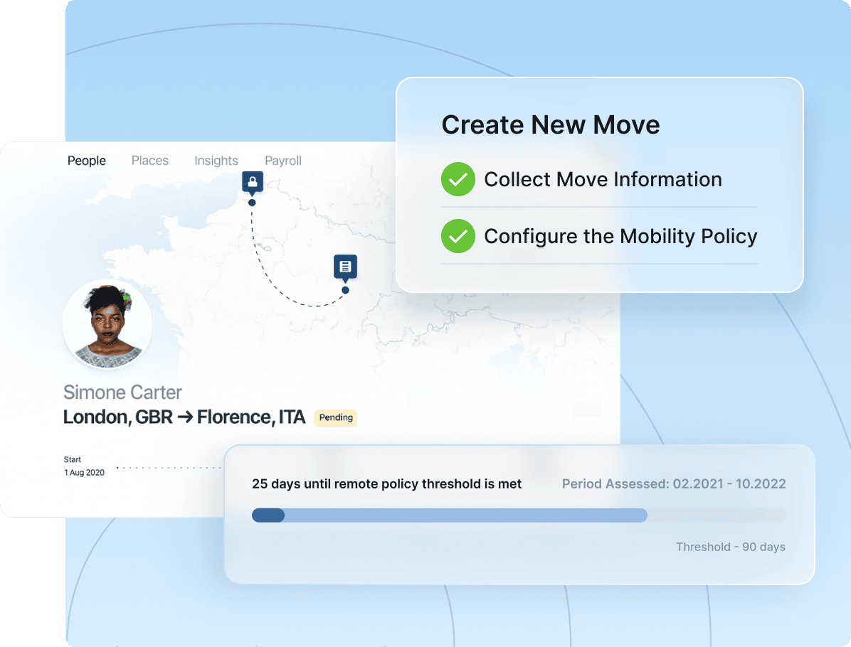 A move page displayed in the move app, showcasing features for tracking and managing user movements efficiently.