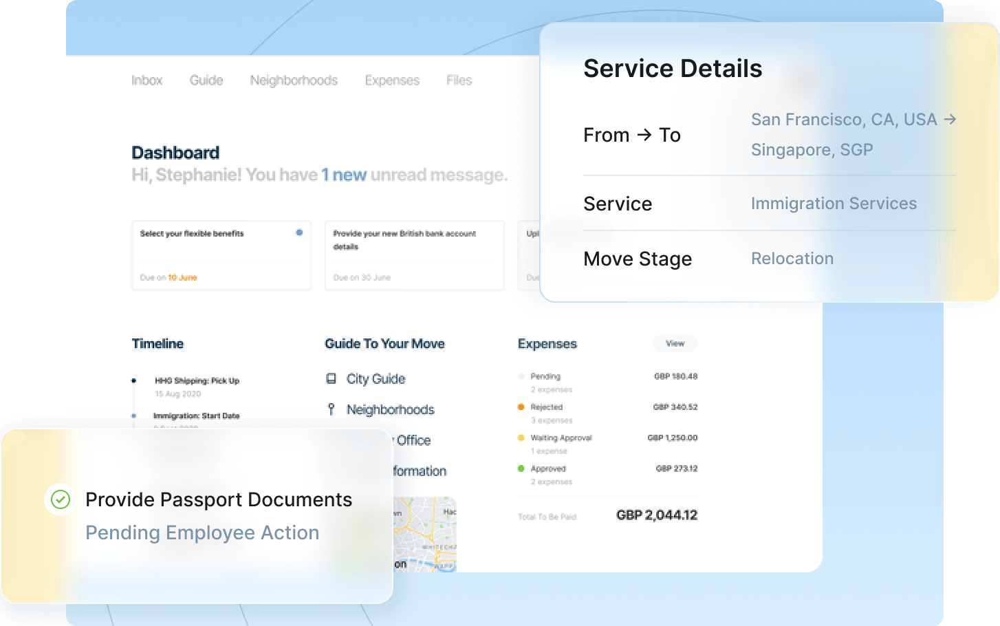 An overview of service details, including descriptions, pricing, and availability.