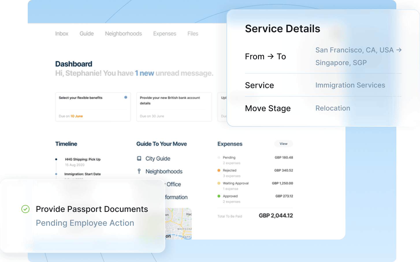 An overview of service details, including descriptions, pricing, and availability.