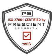 An image of ISO 27001 certificate