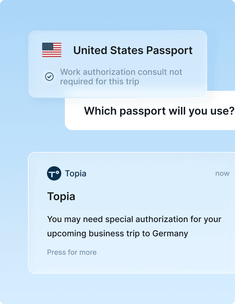 A screenshot of a passport application app for Germany, showcasing input fields and guidance for users.
