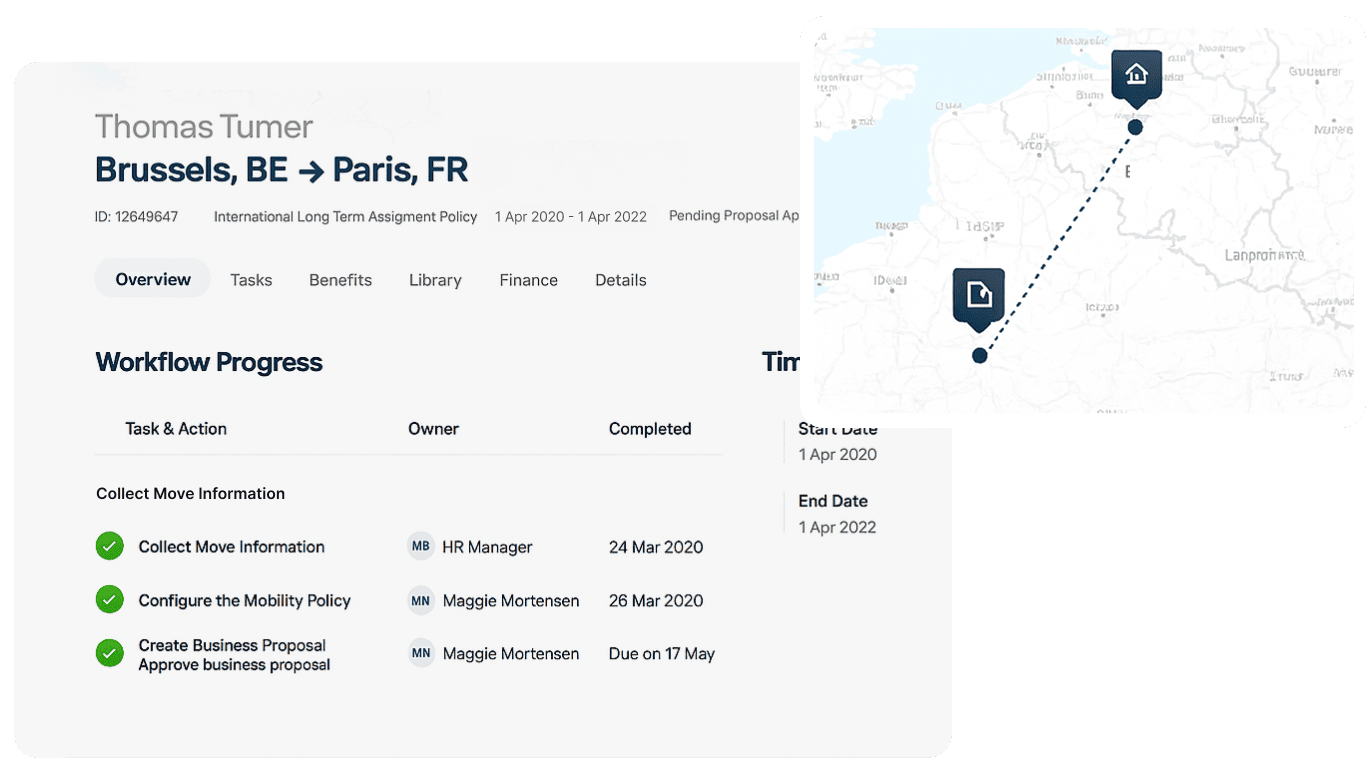 A mobile app for a travel agency, highlighting tools for itinerary management and travel bookings.
