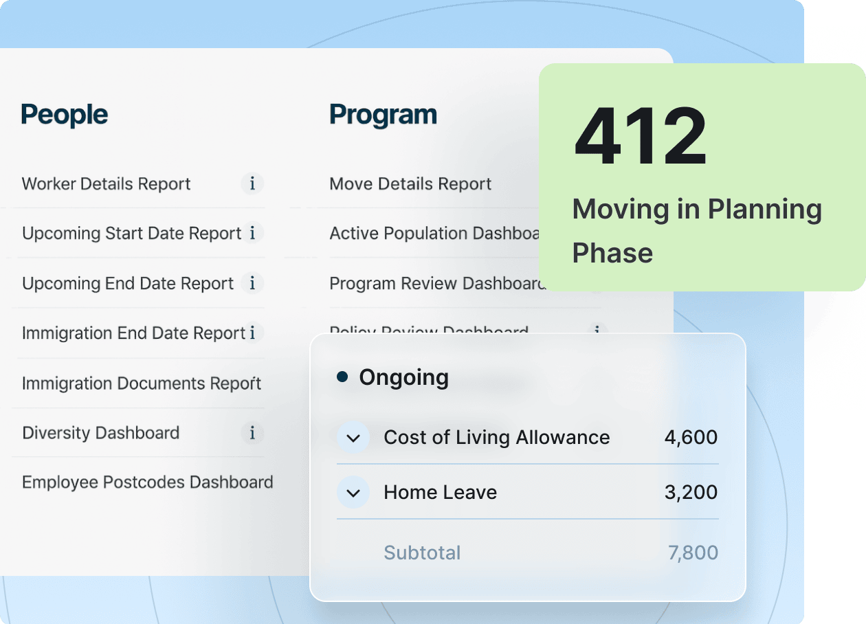 A screenshot showing the program's main page with various sections and tools available for users.