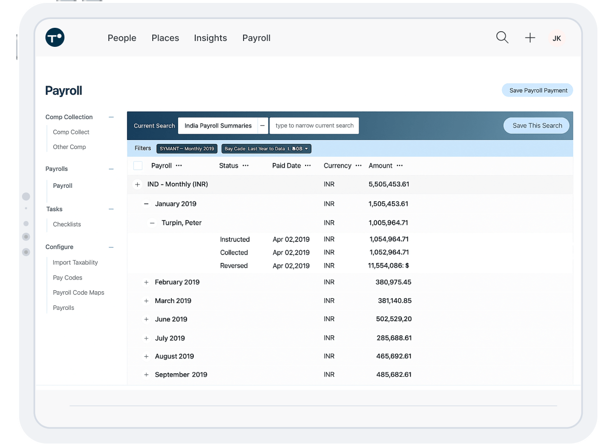 A PayPal payments dashboard showcasing recent transactions and account statistics for users.