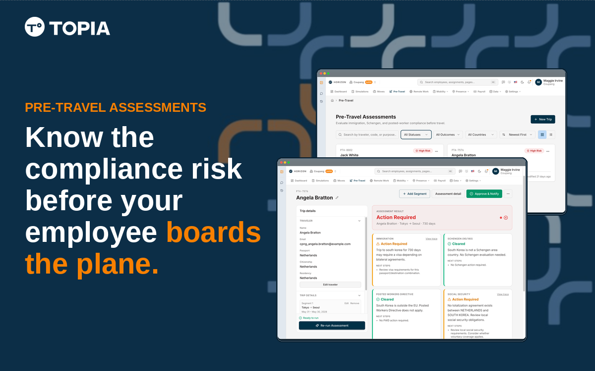 Pre-Travel Assessments: Moving Your Compliance Review to Before the Trip, Not After