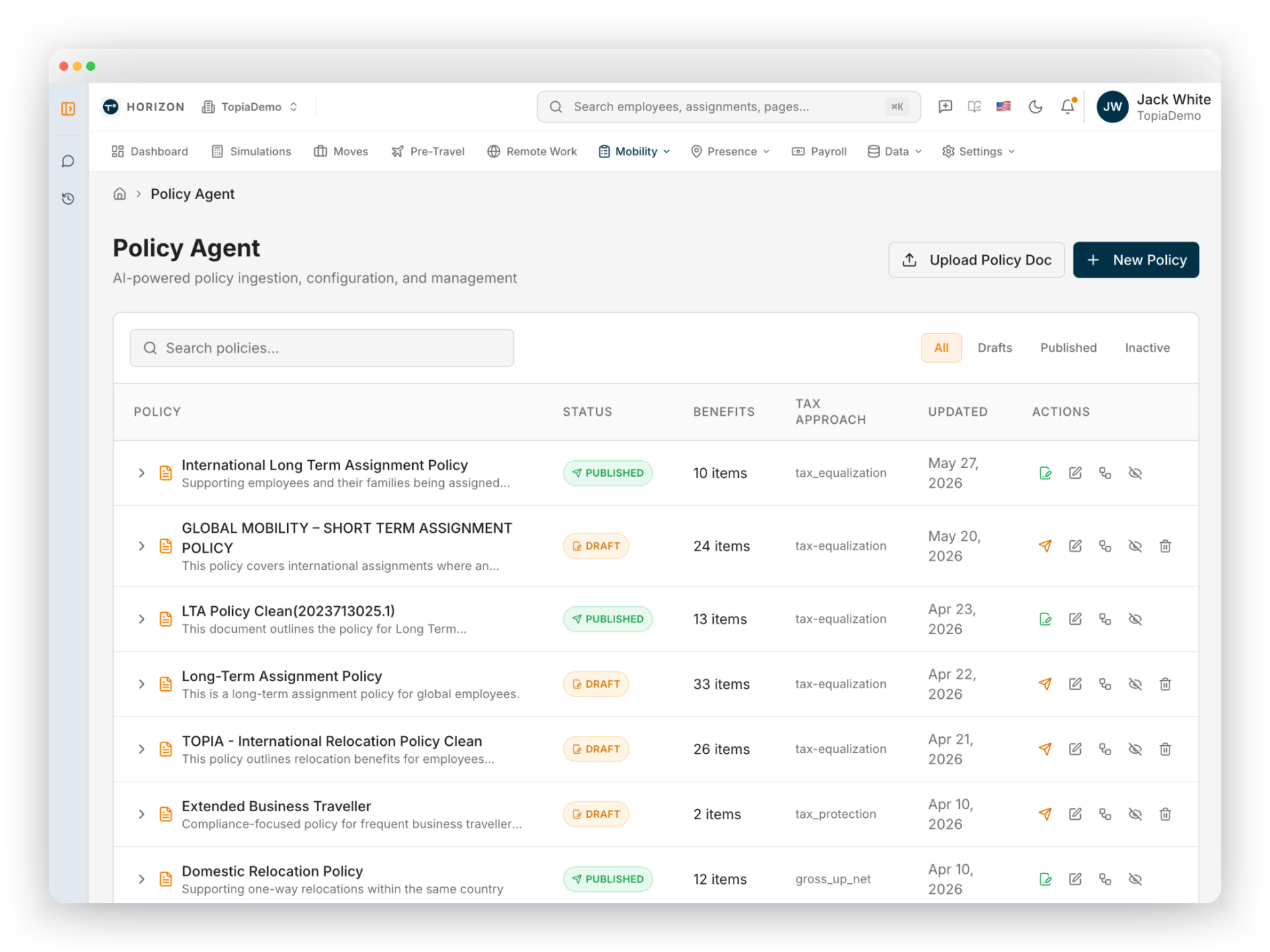AI Policy Builder